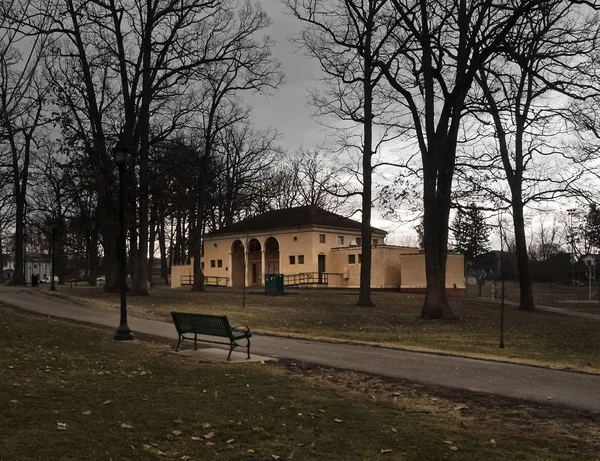 Parque recreativo em Binghamton, Nova Iorque — Fotografia de Stock