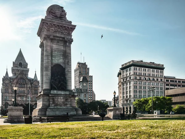 Clinton Square, Syracuse, New York — Stock Photo, Image