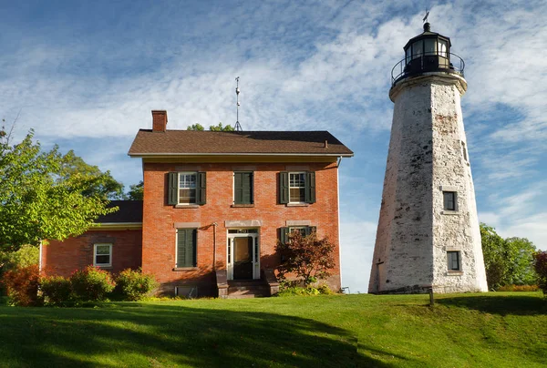 Charlotte-genesee vuurtoren — Stockfoto