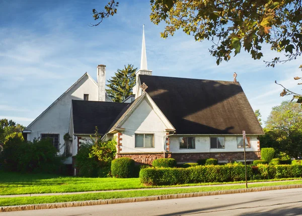 Church in a small village — Stock Photo, Image