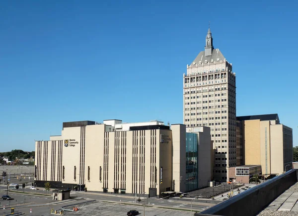 Vista elevada por State Street — Foto de Stock