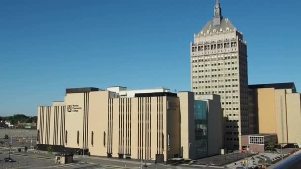 Vista Elevada Por State Street — Vídeos de Stock