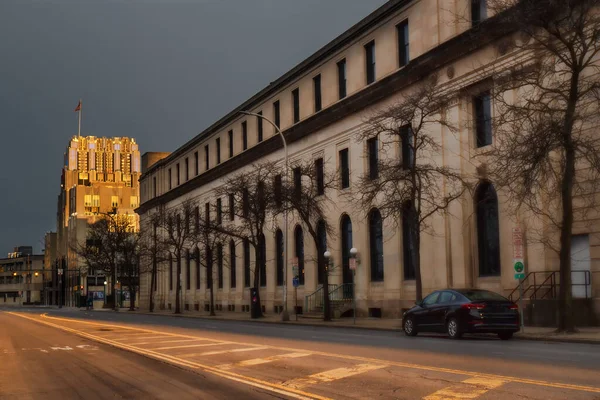 Syracuse New York États Unis Juin 2020 Boulevard Érié Dans — Photo