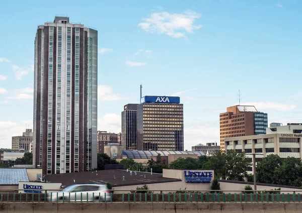 Syracuse New York Usa July 2020 View Downtown Syracuse Interstate — Stock Photo, Image