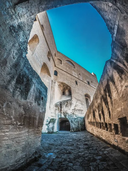 Sant'Elmo Napoli İtalya Grand antik kale