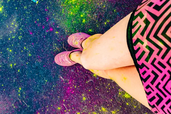 Holi Festival renkler