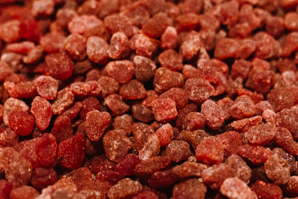 Arka plan doku olarak kurutulmuş çilek