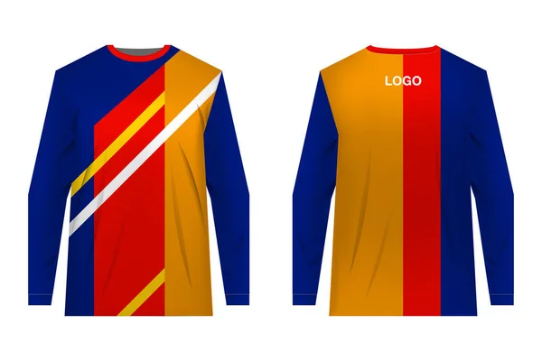 Dağ bisikleti için şablonlar jersey. Jersey motokros, aşırı Bisiklete binme, yokuş aşağı için. Süblimasyon baskı. Spor giyim tasarım. Tasarım Yarışması, takım giyiyor.