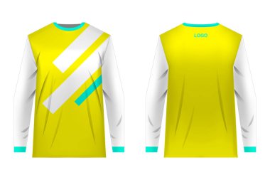 spor giyim jersey şablonu