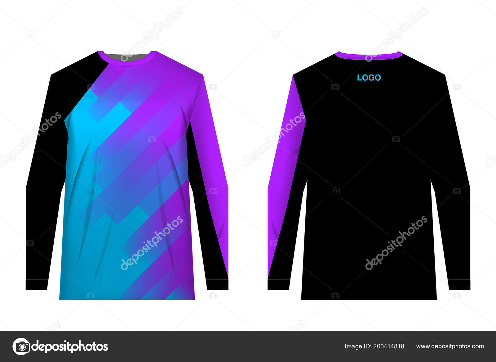 Sportswear jersey template Stock Vector Image by ©ternina 200414818