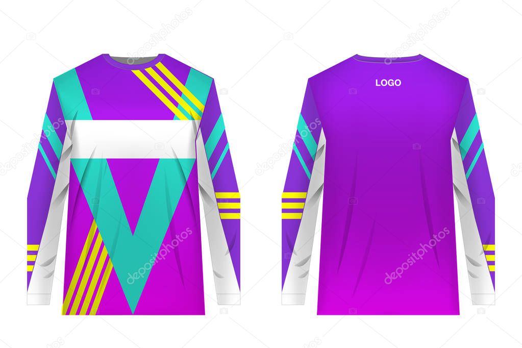 MTB jersey templates