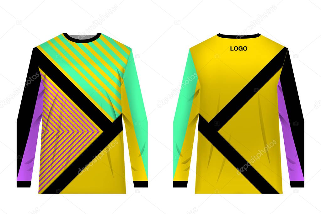 sportswear jersey template