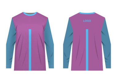 Dağ bisikleti için şablonlar jersey. Jersey motokros, aşırı Bisiklete binme, yokuş aşağı için. Süblimasyon baskı. Spor giyim tasarım. Tasarım Yarışması, takım giyiyor.