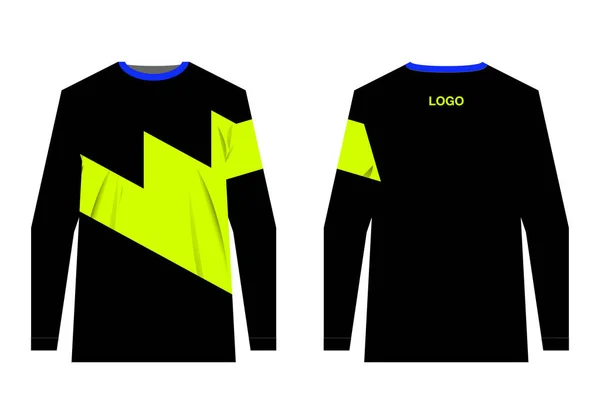 Ontwerp Voor Sublimatie Print Trui Voor Extreme Sporten Sportkleding Voor — Stockvector