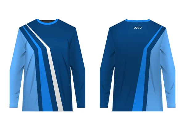 Design För Sublimering Utskrift Jersey För Extrem Sport Sportkläder För — Stock vektor