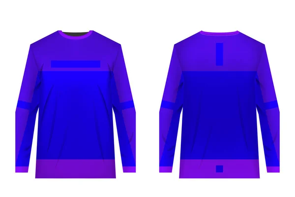 Sjablonen Van Sportkleding Ontwerpen Voor Sublimatie Afdrukken Uniformen Voor Wedstrijden — Stockvector