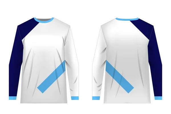 Uniformen Für Wettbewerbe Mannschaftsspiele Corporate Style Werbekampagnen Trikot Für Motocross — Stockvektor
