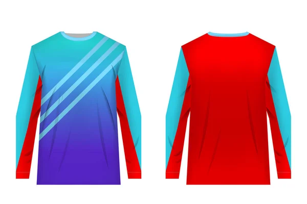 Modelli di design jersey — Vettoriale Stock