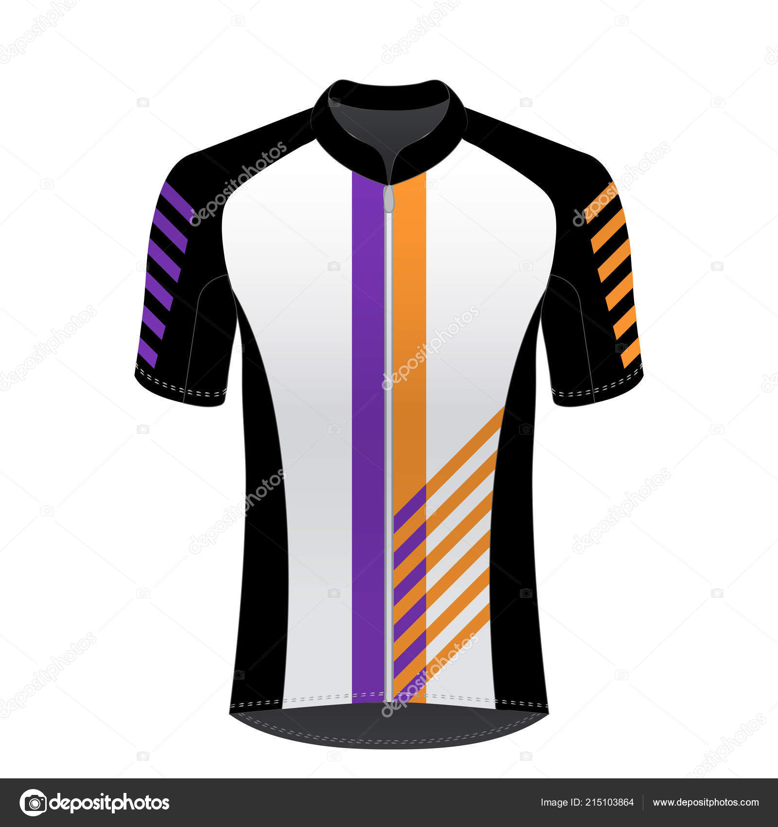 Cycling Jersey Mockup Shirt Sport Design Template Road Racing With Blank Cycling Jersey Template