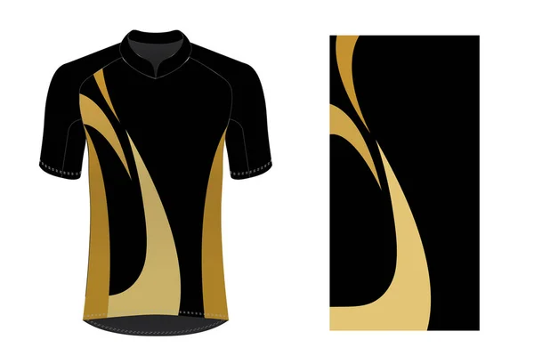 Sjablonen Van Sportkleding Ontwerpen Voor Sublimatie Afdrukken Uniforme Leeg Voor — Stockvector