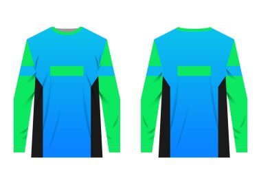 Üniformalar yarışmalar, takım oyunları, kurumsal tarzı, reklam kampanyaları için. Jersey motocross, dağ bisikleti, enduro için. Modern tasarım şablonları.