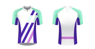 Cycling Jersey Design Blank Of Cycling Jersey Vector Illustration Royalty Free Cliparts Vectors And Stock Illustration Image 112978933