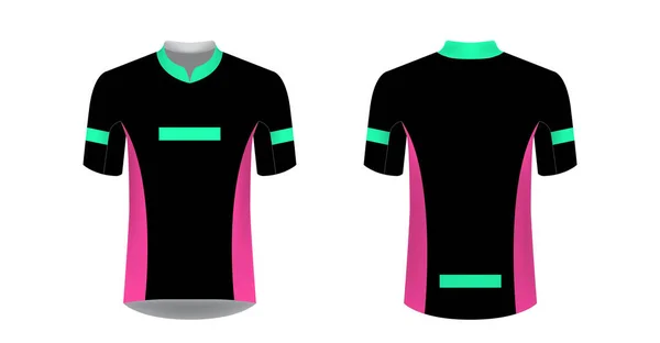 Design Para Impressão Sublimação Jersey Para Desporto Ciclismo Roupa Desporto —  Vetores de Stock
