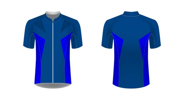 Spor giyim şablonları. Süblimasyon baskı tasarımları. Triatlon, Bisiklet, ülke, koşmak, maraton, yarış için tek tip boş. Vektör mocup. Takım veya üniforma kavramı. Tur kiti tasarım Bisiklete binme.