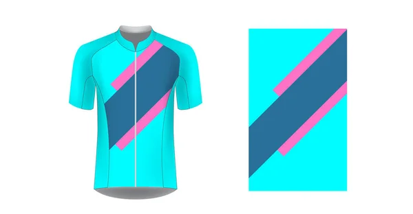 Plantillas Ropa Deportiva Diseños Para Impresión Por Sublimación Uniforme Blanco — Archivo Imágenes Vectoriales