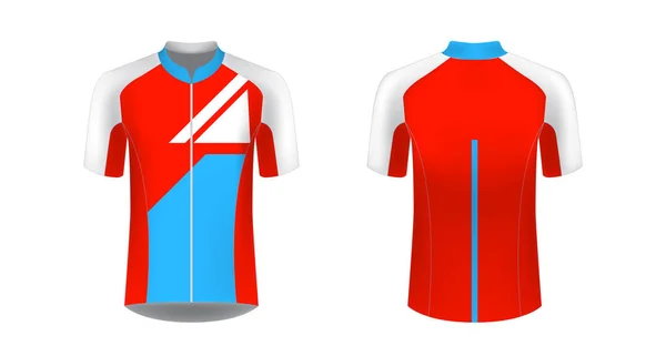 Modelos Uniformes Ciclismo Conceito Vestuário Casual Jogos Uniforme Para Corridas — Vetor de Stock