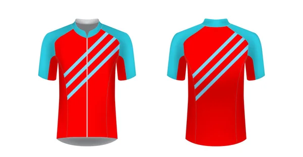 Modelos uniformes de ciclismo — Vetor de Stock