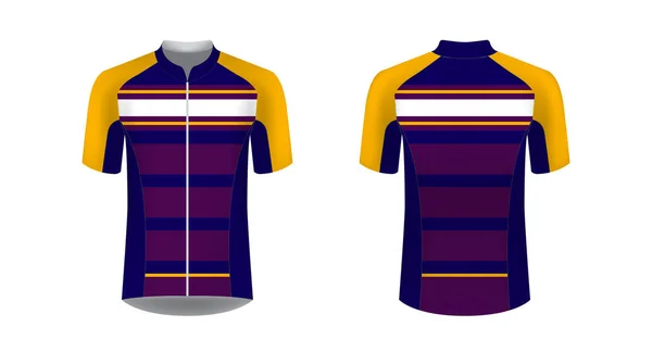 Modelos uniformes de ciclismo — Vetor de Stock