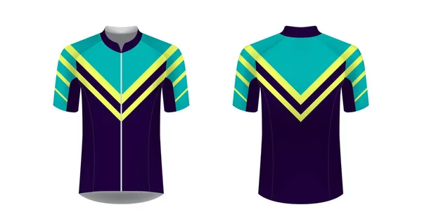 Modelos uniformes de ciclismo — Vetor de Stock