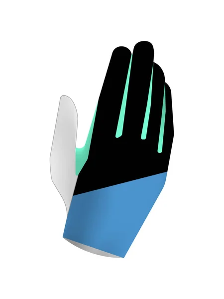 Безопасность перчаток — стоковый вектор