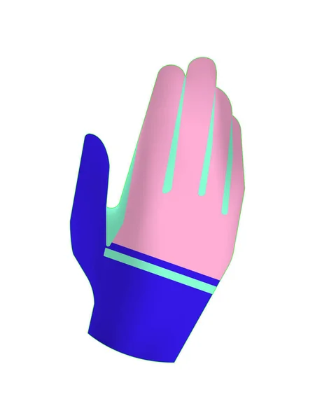 Gants vitesse sécurité — Image vectorielle