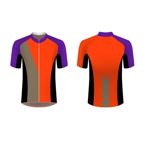 Cycling Jersey Mockup Shirt Sport Design Template Road Racing