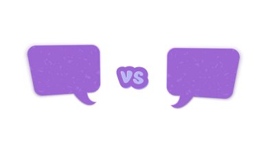 Şablon karşı. Ekran vs. Vektör çizim.