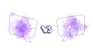 Şablon karşı. Ekran vs. Vektör çizim.