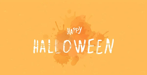 Happy Halloween template with paper cut shapes. Vector illustration. — Stock Vector