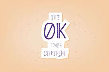 Farklı teklif olmak yolunda vektör.
