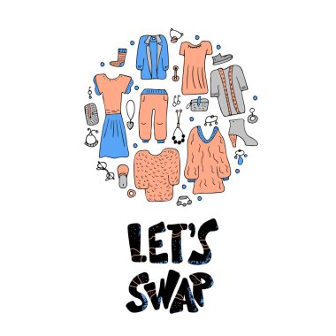 Takas hanwritten yazı. Vektör konsept tasarımı. 