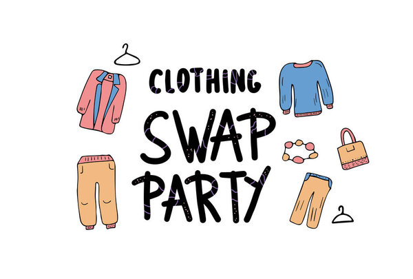 Обмен рукописными надписями. Концепция вектора
. 