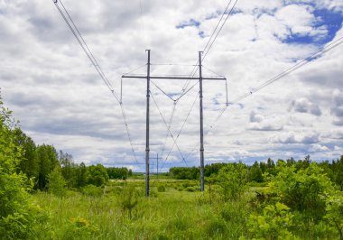 Elektrik telleri ile mesaj
