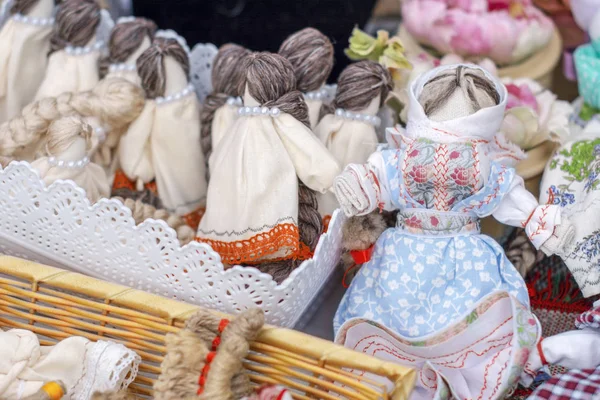 handmade folk dolls