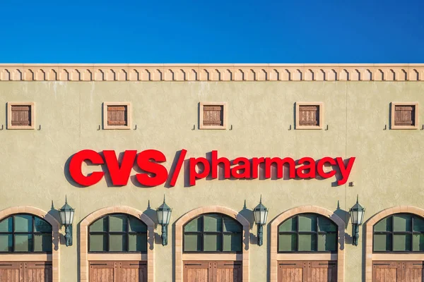 CVS Pharmacy store exterior and sign — Stock Photo, Image