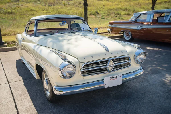 Westlake Texas Oktober 2019 Framifrån Årgång 1959 Borgward Isabella Coupe — Stockfoto