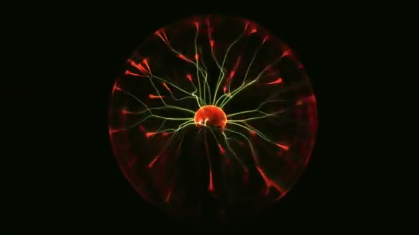 Science Energy Electric Sphere Ball — Videoclip de stoc