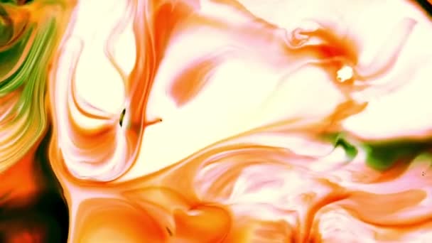 Abstract Colorful Paint Turbulence Explode — Stock Video