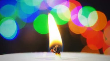 Mum ışığı ve Bokeh