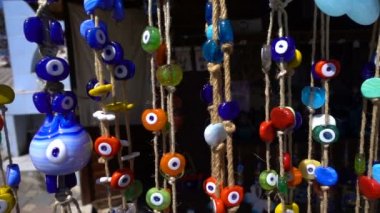 Renkli Evil göz boncuk muska 